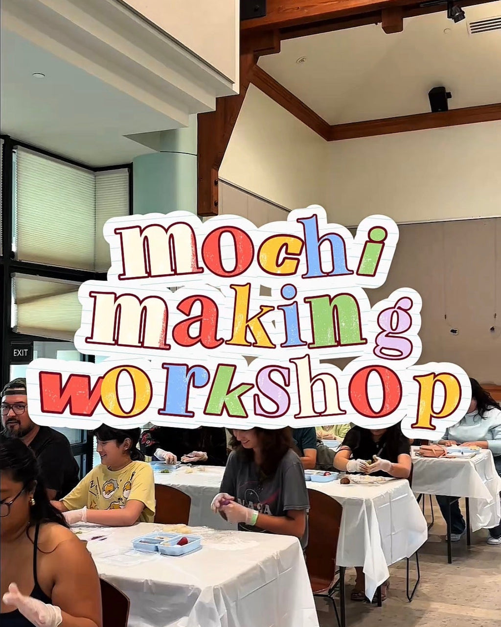 mochi making workshop