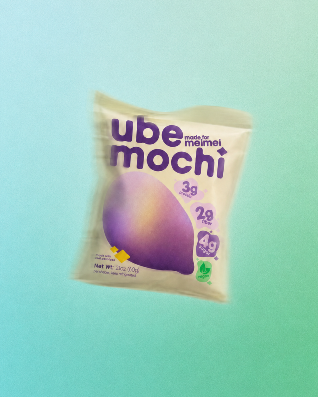 ube mochi (pack of 16)